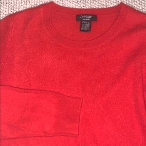 100% Cashmere Lord & Taylor Vibrant Sweater